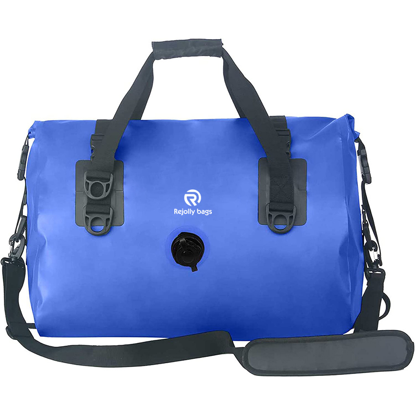 Man Dry Gear Waterproof Duffle Bag Heavy Duty with Durable Straps & Handles for Kayaking Rafting Boating Camping Hiking Fishing