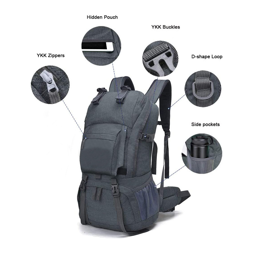 Climbing Bag Outdoor Hiking Backpack Military Backpack Travel Fashion Luggage Bag