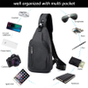 Multiple Storage Purpose Chest Bags Comfortable Fashion Backpack Light-Weighted Crossbody Backpack