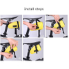 Road Folding Bicycle Seat Post Pouch Bike Saddle Bag Waterproof Bicycle Cycling Rear Seat Bag