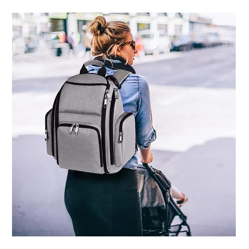 China Wholesale Diaper Bag Waterproof Travel Nappy Changing Bag Baby Bag
