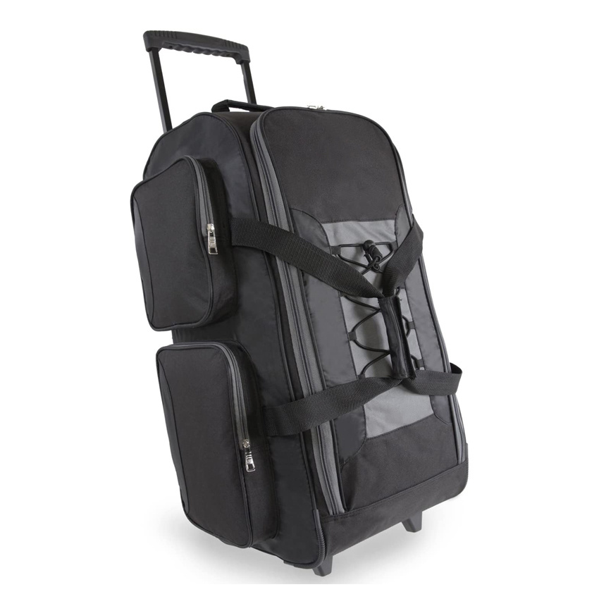 Multifunction Large Duffle Luggage Trolley Bag Travel Wheeled Bag Rolling Bag