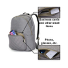 Fashion Wholesale Backpacks Pure Color College School Bags Nylon Soft High-Capacity Laptop Backpack