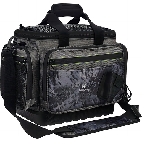 Large Saltwater Resistant Fishing Tackle Tools Comport Fishing Storage Bag RJ21785