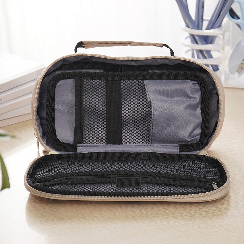 Big Capacity Pencil Case Pen Bag Storage Large Handheld High School Organizer College Student Pen Bag RJ21659