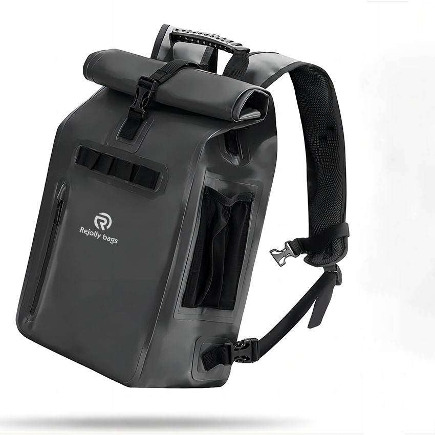Large Capacity Waterproof Bike Pannier Backpack Dry Bike Rear Seat Trunk Bag RJ228355