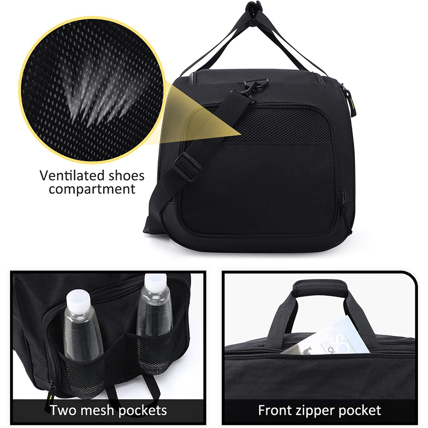 Large Gym Bag for Men with Shoes Compartment Mens Lightweight Sports Travel Duffle Bags for Workout Fitness Weekender Sports Bag RJ196169