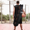 Heavy Duty Basketball Mesh Equipment Ball Bag Shoulder Strap Design for Coach with 2 Front Pockets for Coaching & Sport Accessories Ball Bag RJ196105