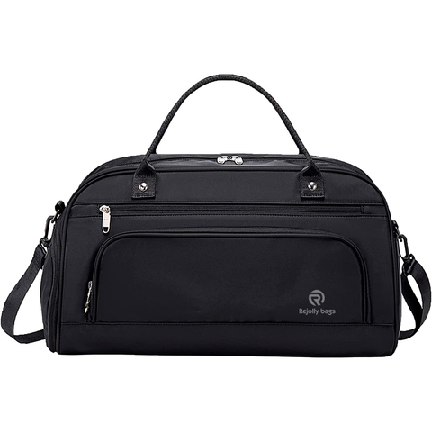 Sports Gym Bag With Shoes Compartment & Wet Pocket, Fashion Waterproof Overnight Weekender Bag for Men and Women Duffel Bags RJ204229