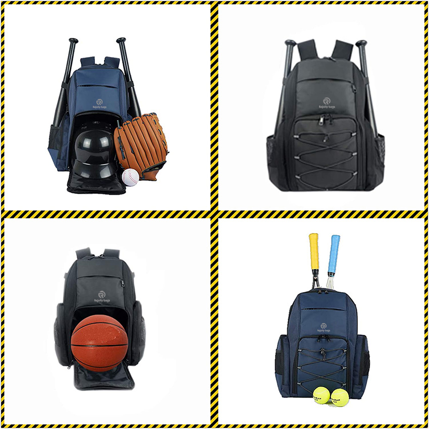 Softball T-Ball Bat Backpack Basketball Backpack Tennis Badminton Racket Backpack Soccer Baseball Bag RJ19684