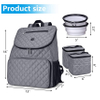 Perfect Weekend Pet Travel Set Dog Travel Bag Pet Owner Multi-Use Dog Outdoor Bag