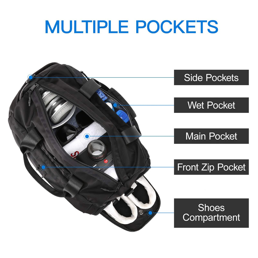 Gym Bags Travel Duffel Bags Small Workout Bag Durable Sports Carry on Holdall Bag