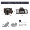 Versatile Expandable Cat Carrier Large Travel Dog Backpack Durable Pet Cage
