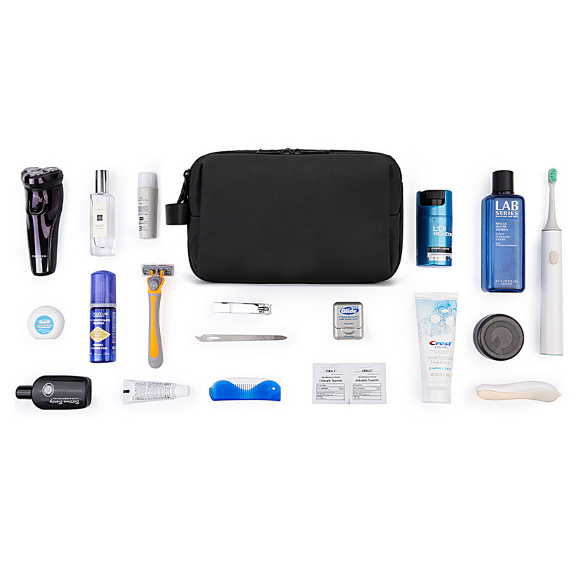 Toiletry Bag for Men Travel Toiletry Organizer Kit Water-Resistant Shaving Bag