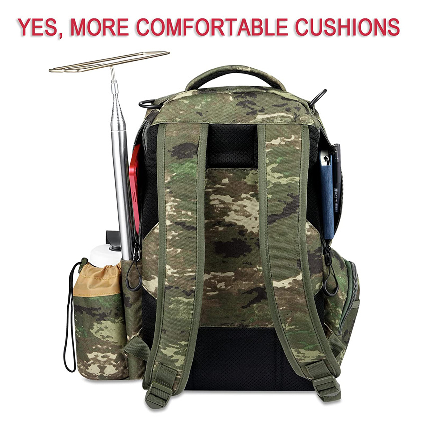 High Quality Disc Golf Backpack Lightweight Frisbee Bag Disc Golf Sports Camouflage Bag