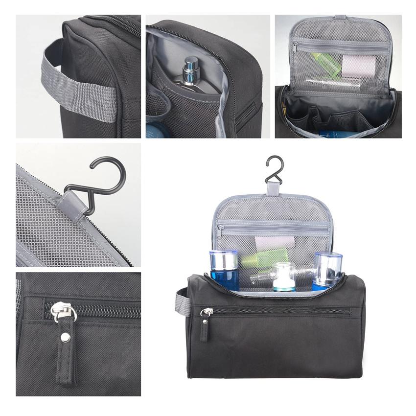 Water Resistant Cosmetic Bag Travel Kit Shaving Kit Portable Travel Accessory Bag