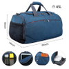 Durable Premium Spacious Sports Gym Bag Carry on Luggage Holiday Duffel Bag