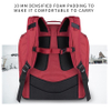Ski Boot Bag Fully Padded Ski Snowboard Boot Travel Backpack for Ski Helmet
