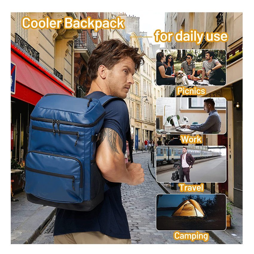 Leakproof and Waterproof Cooler Backpack High Quality Beach Picnic Lunch Bag