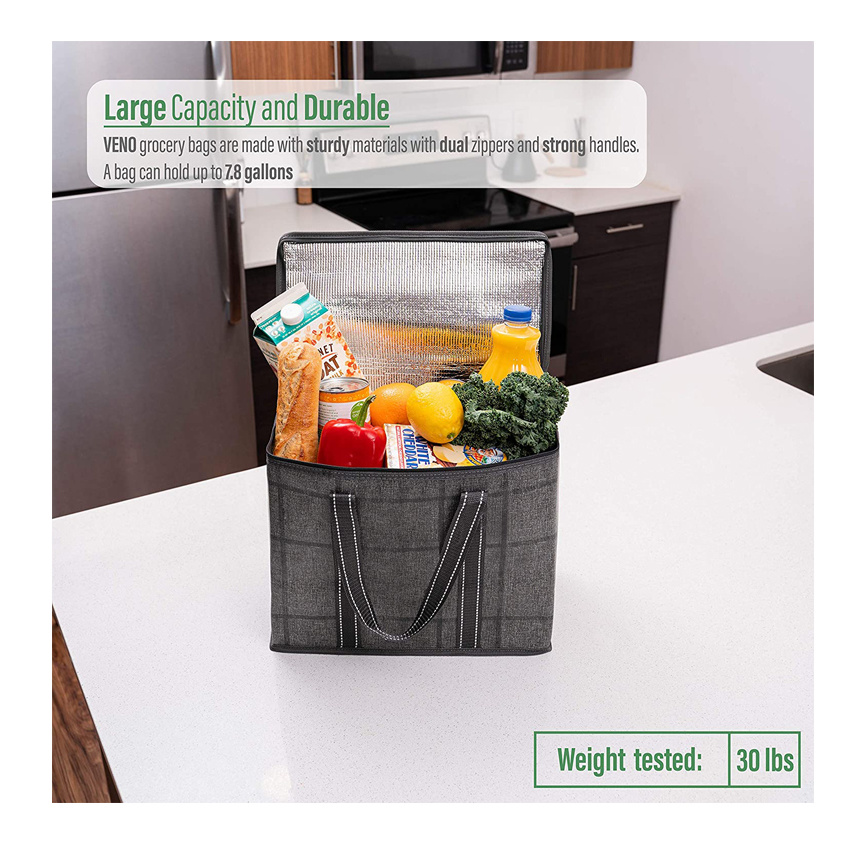 Portable Insulated Grocery Bag China Wholesale Food Delivery Bag Ice Cooler Box
