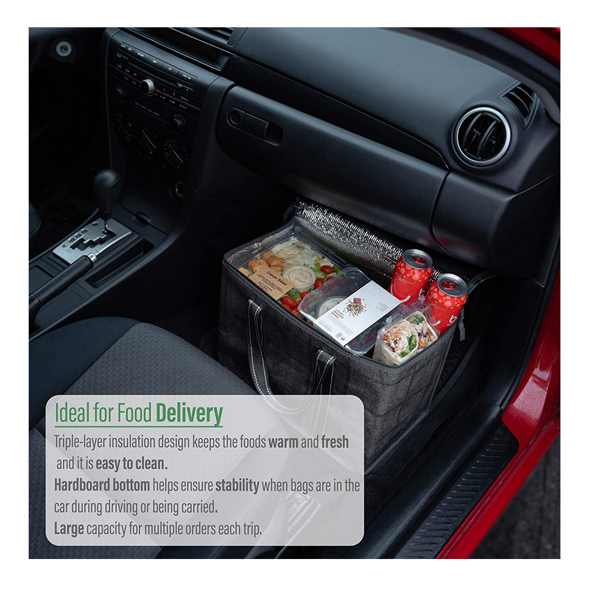 Portable Insulated Grocery Bag China Wholesale Food Delivery Bag Ice Cooler Box