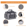 Dog Bike Basket Carrier Removable Pet Bicycle Bag Dog Cycling Bag for Picnic Shopping