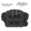 Disc Golf Bag Durable Frisbee Golf Bag with Large Capacity Water Bottle Holder