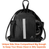with Shoe Compartment and Two Water Bottle Holder Sport Gym Bag