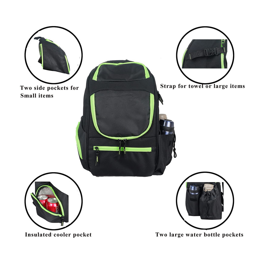 Casual Disc Golf Bag Travel Wholesale Frisbee Golf Bag Toy Flying Saucer Backpack