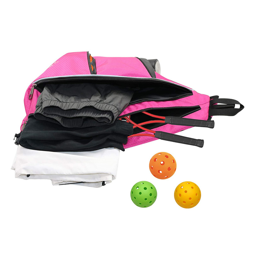 Gym Professional Crossbody Sports Backpack Tennis Racket Bag Women Pink China Wholesale Bag