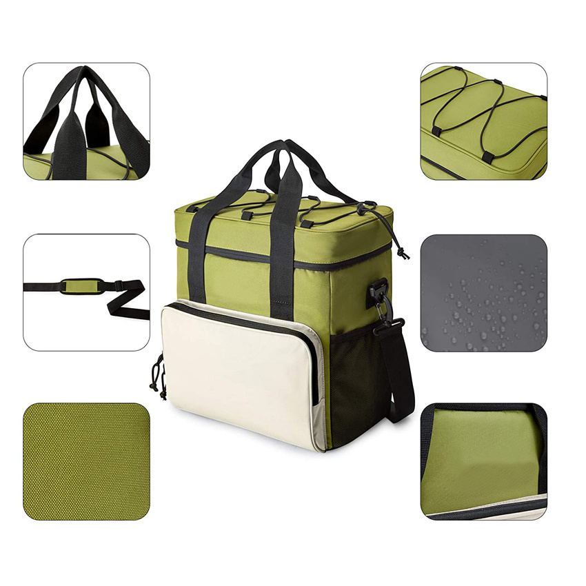 Outdoor Beach Bag Insulated Cooler Bag Student Lunch Tote Bag China Wholesale