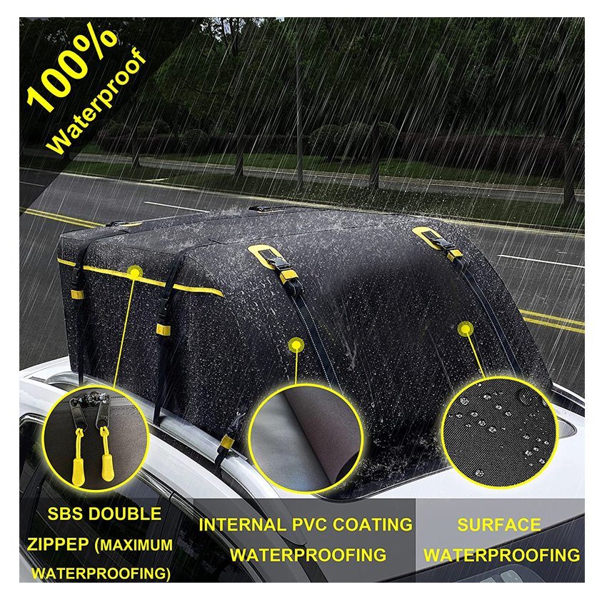 Rooftop Cargo Carrier Car Roof Luggage Bag Durable Large Outdoor Camping Tent Bag