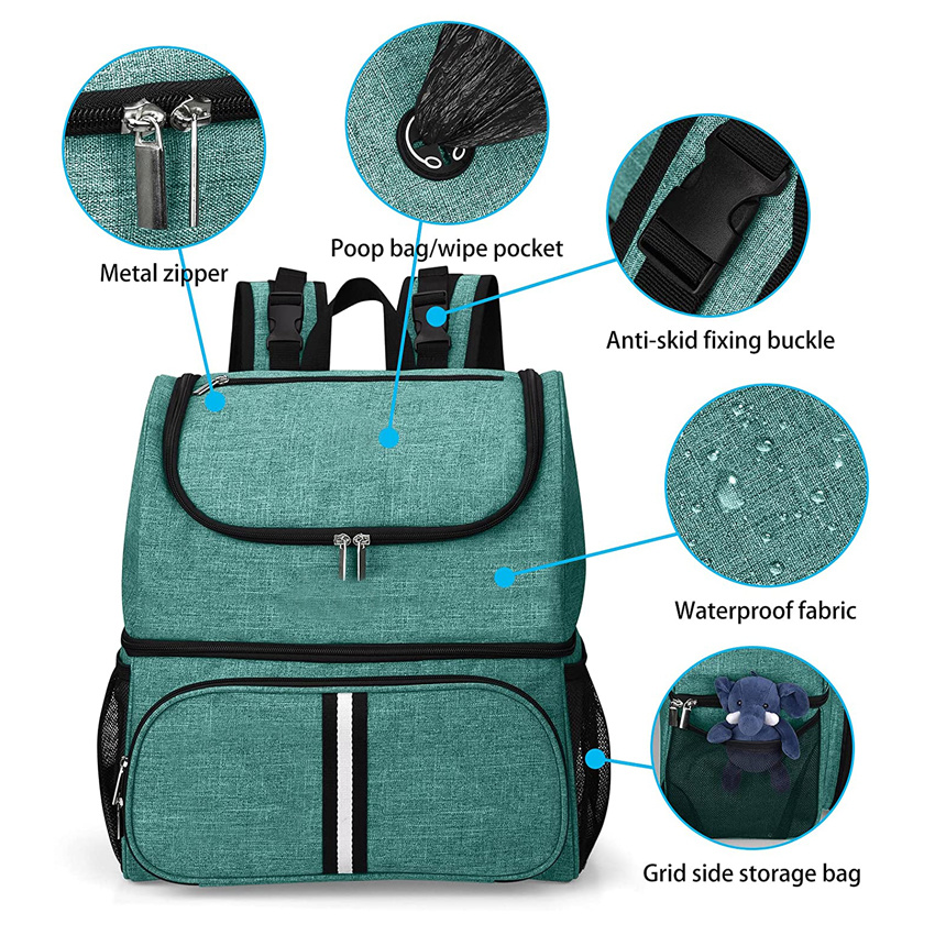 High Quality Pet Travel Kit Lightweight Pet Backpack for Outdoor Hiking Camping