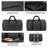 Large Hanging Carry on Garment Bag Convertible Suit Travel Bag Weekender Duffle Bag
