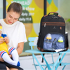 Large Capacity Backpack for Mom Travel Baby Bags for Boys Girls with Insulated Pocket Stroller Straps Baby Diaper Bag