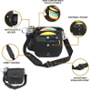Durable Frisbee Golf Bag with 8+ Disc Capacity Holds Water Bottle and Accessories Lightweight Disc Golf Bag