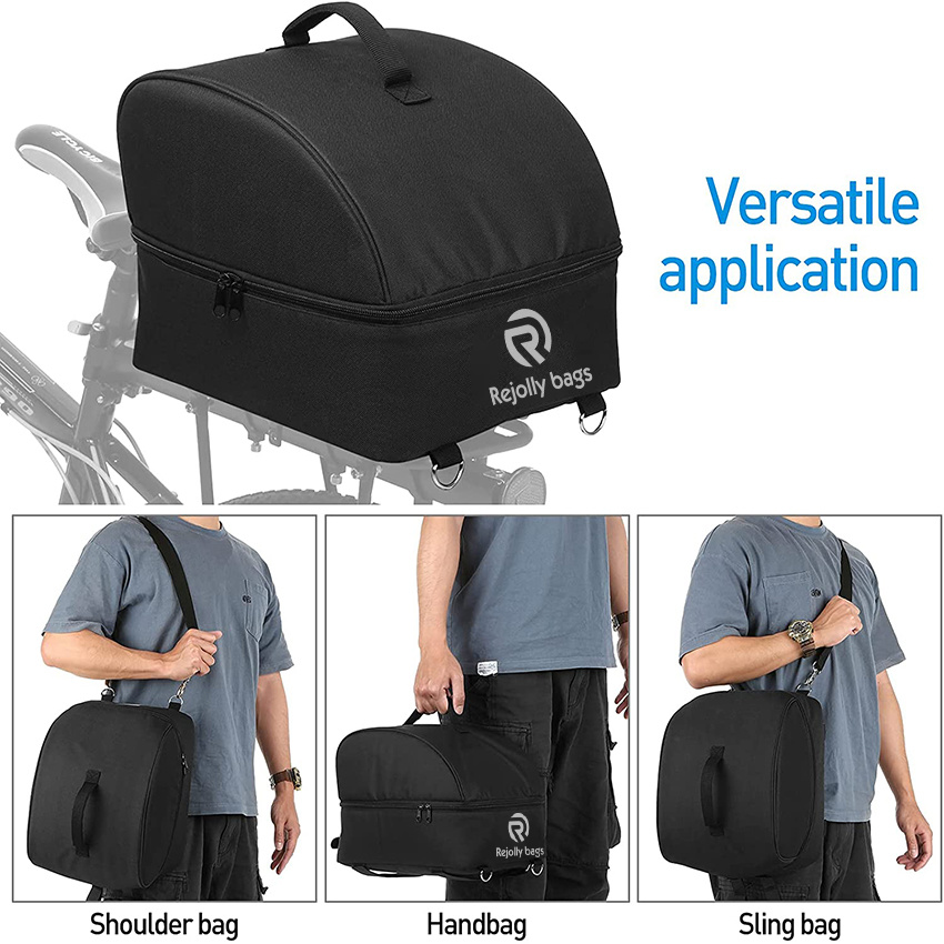 Waterproof Cycling Rear Seat Bag Bike Trunk Cargo Pack Bike Rack Bag