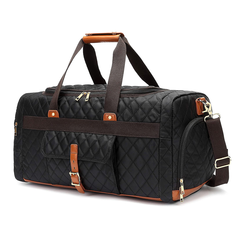 Fashion Handbags Hiking Duffel Bag Canvas Weekend Travel Tote Carry on Bag