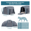 Large Capacity Breathable Cat and Dog Carriers Bag Washable Outdoor Pet Bag