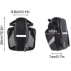 Mountain Road Bike Bag Waterproof Bike Seat Bag Pouch Water Bottle Holder Bicycle Saddle Bag