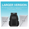Extra Large Business Computer Bag Durable Travel College School Laptop Backpack