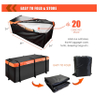 Hitch Mount Cargo Carrier Bag Soft Shell Heavy Duty Car Roof Bag for Truck Pickup All Vehicle