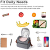 Lunch Bag Box for Women Men Adults Small Insulated with Adjustable Shoulder Strap Reusable Leakproof Cooler Tote Bag for Work Picnic School or Travel