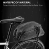 Bike Reflective Water Resistant Bicycle Saddle Panniers Trunk Storage Bag Cycling Back Seat Cargo Carrier Pouch