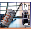 Large Trolley Duffel Suit Bag Expandable Rolling Garment Shoe Compartment Includes Toiletry Bag