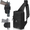 Military Style Tactical Sling Bag – 2 Models – for Right & Left Hand – Shoulder Crossbody Compact Bag