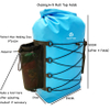 Waterproof Backpack Closure Container 35L Dry Bag with Wet Cloth for Kayaking Paddling Boating Sailing Traveling Camping Biking