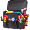 Rolling Tool Bag with Wheels Organizer Telescoping Handle 18" Wide Storage Organizer Bag Tool Bag