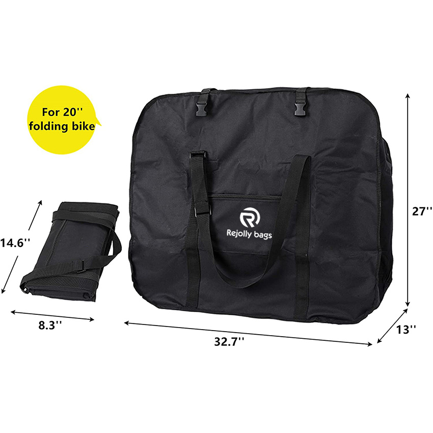 Folding Case Box Thick Bicycle Folding Carry Bag Pouch Transport Case for Air Bike Travel Bag