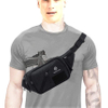 Military Style Concealed Carry Waist Bag Tactical Conceal Carry Bag Fanny Packs Holster Pouch with Bottle Holder Bag